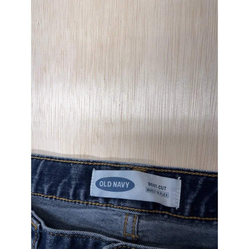 Old Navy Boys Size‎ 14 Boot Cut Built In Flex Jeans Approx 28x28
